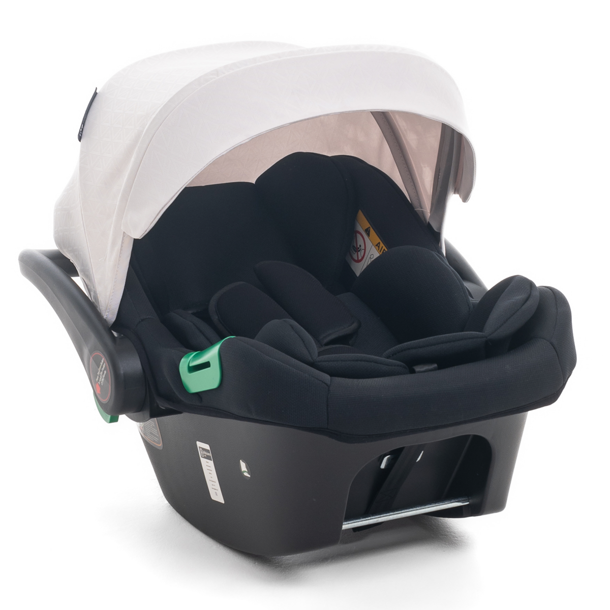 BEBELISSIMO Poussette combinée duo 2 en 1 - siège auto 0+ Lioni – dès la naissance – jusqu'à 22kg - beige
