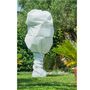 Voir la diapositive 2 :  Voile d'hivernage blanc 30g/m2 Werkapro 2 x 10 m