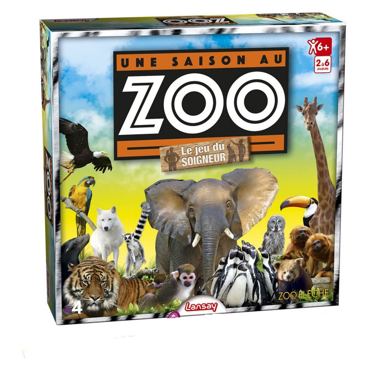 LANSAY Jeu Une saison au zoo
