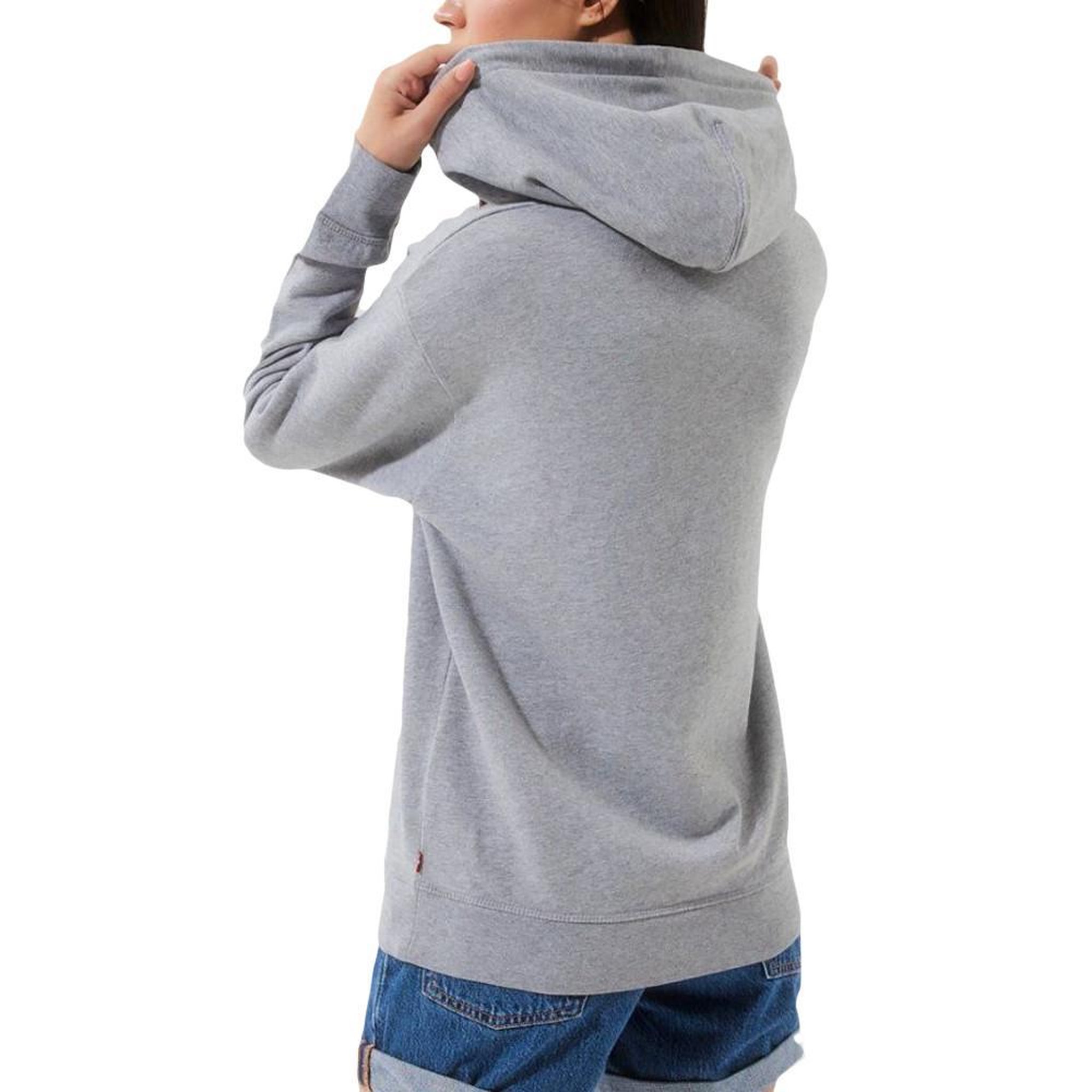 Voir la diapositive 2 : Levi's Sweat à capuche Gris Femme Levi's Graphic