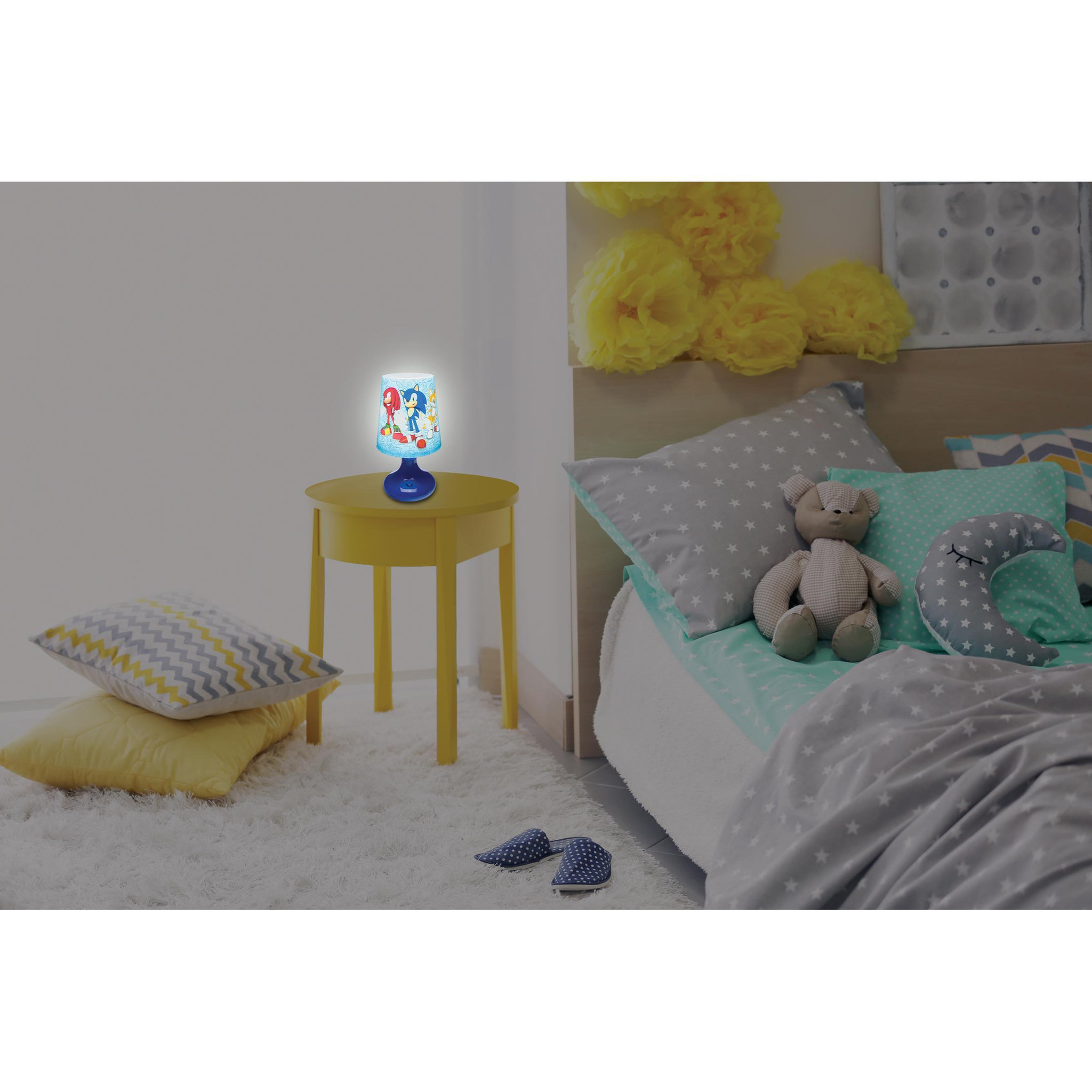 Voir la diapositive 6 : Lexibook Mini lampe de chevet veilleuse sans fil Sonic