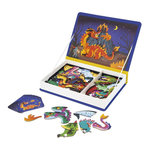 JANOD Jeu couleur et forme Janod Magneti Book Dragons