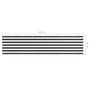 Voir la diapositive 5 : VIDAXL Ecran de balcon Anthracite et blanc 90x400 cm Tissu Oxford