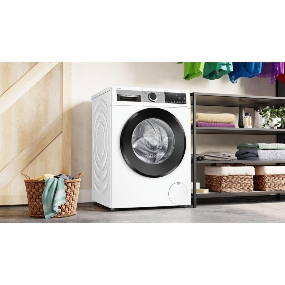 BOSCH Lave linge séchant hublot WNG254ASFR Série 6