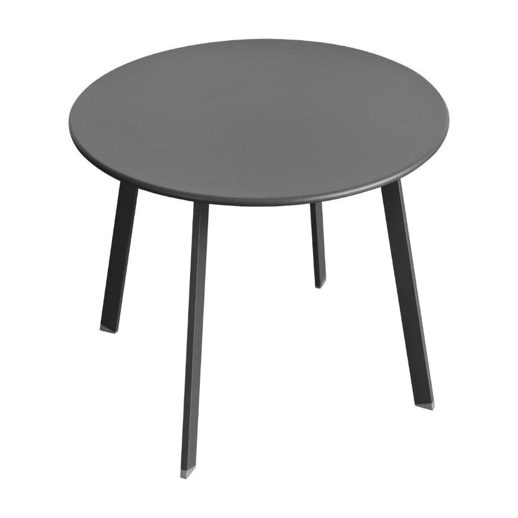 Voir la diapositive 2 : HESPERIDE Table d'appoint ronde saona graphite - 70 cm - hespéride