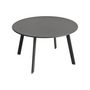 Voir la diapositive 2 : HESPERIDE Table d'appoint ronde Saona Graphite - 70 cm - Hespéride
