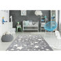 Voir la diapositive 2 : Paris Prix Tapis de Chambre Enfant Étoiles  Tamworth  Argent