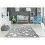 Voir la diapositive 2 : Paris Prix Tapis de Chambre Enfant Étoiles  Tamworth  Argent
