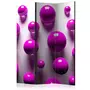 Paris Prix Paravent 3 Volets  Purple Balls  135x172cm