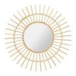 OSTARIA Miroir bambou soleil