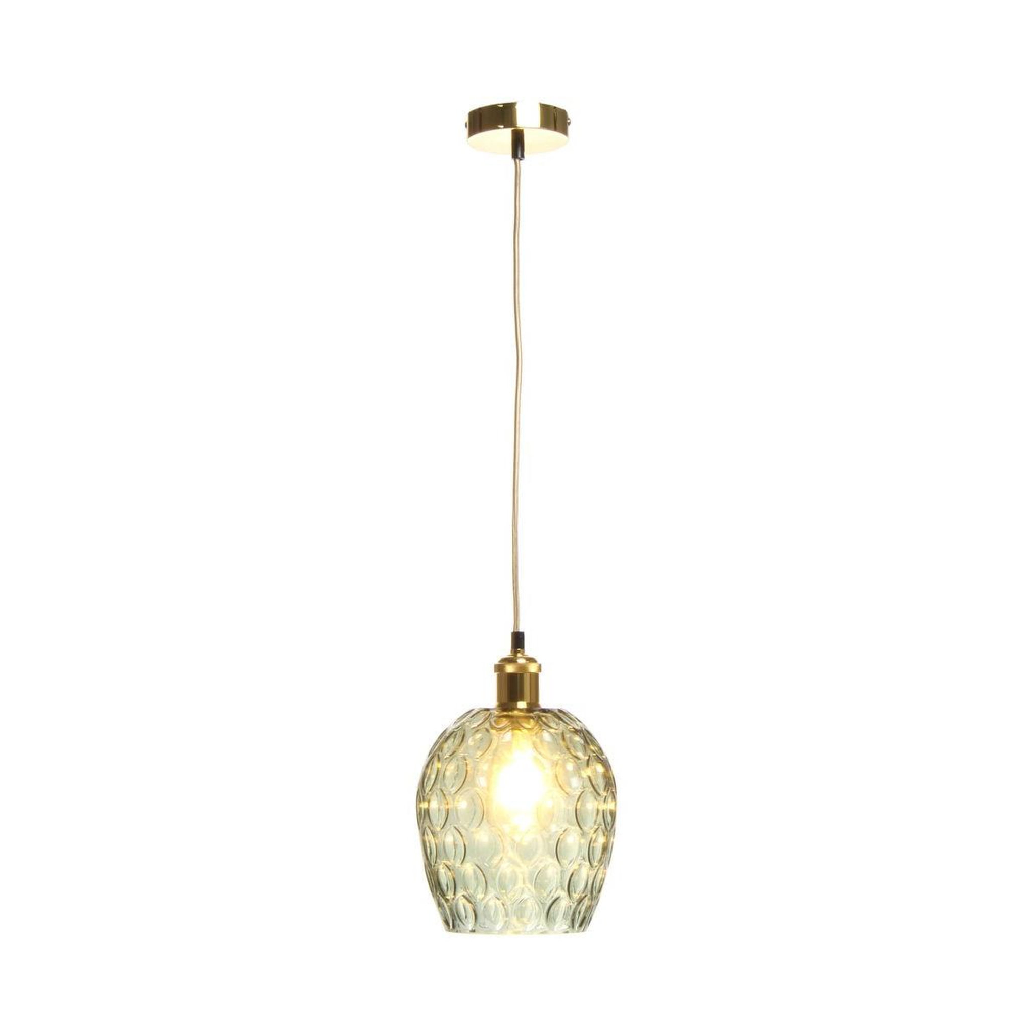 Voir la diapositive 4 : Paris Prix Lampe suspension déco  corona  27cm vert