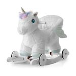 MILLY MALLY Licorne à bascule  Polly Blanche