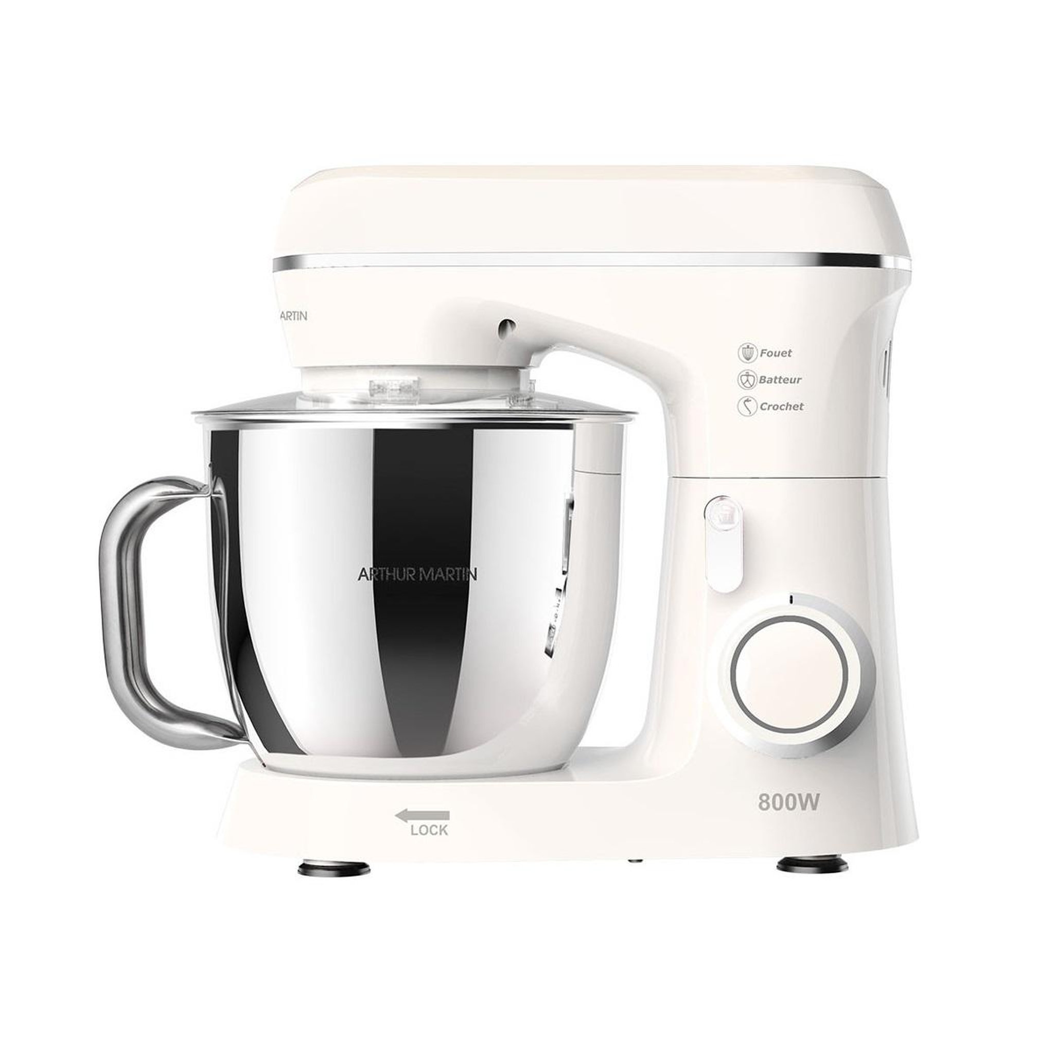 Voir la diapositive 1 : Arthur Martin Robot pâtissier 4.25l 800w - AMP1531