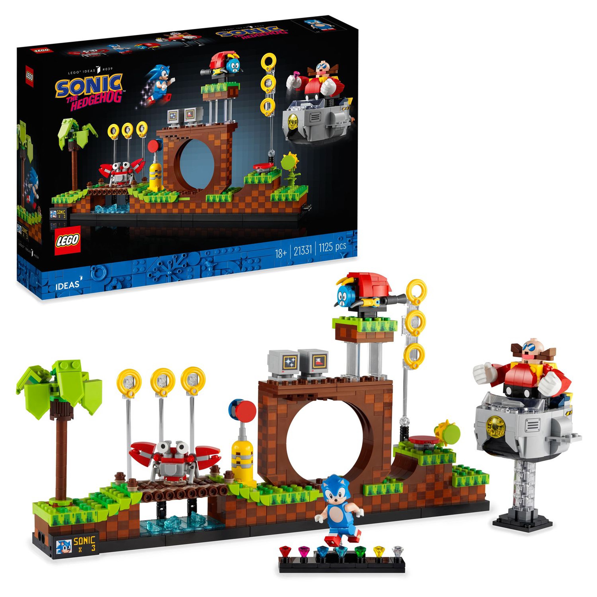 Voir la diapositive 3 : LEGO Ideas 21331 - Sonic the Hedgehog &ndash; Green Hill Zone, Jeu