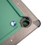 Voir la diapositive 3 : PLAY4FUN Billard Américain AMBIANCE 7Ft - 226,5 x 126,5 x 80 cm avec accessoires et plateau dînatoire - Gris