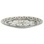 Voir la diapositive 2 : Paris Prix Lot de 6 Assiettes Plates  Mandala  26cm Vert