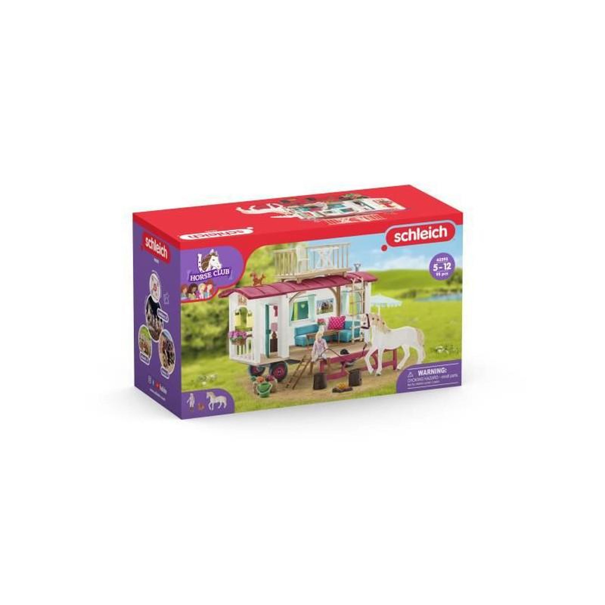 Voir la diapositive 2 : Schleich SCHLEICH - Caravane rencontres secretes - 42593 - Gamme Horse Club