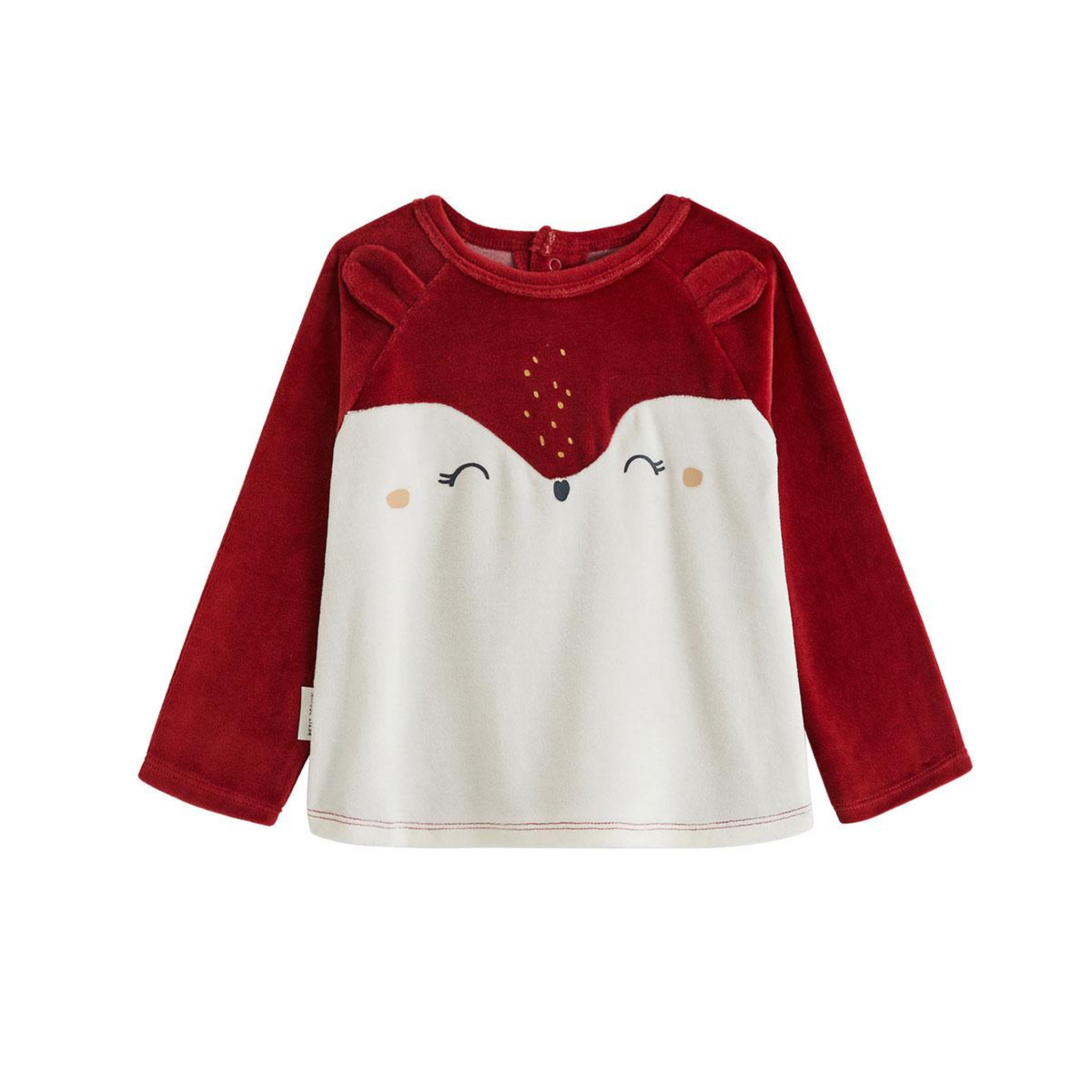 Voir la diapositive 6 : PETIT BEGUIN Pyjama enfant 2 pièces en velours Grace