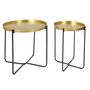 Voir la diapositive 3 : Paris Prix Table d'Appoint Design  Alia  50cm Or