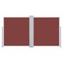 Voir la diapositive 4 : VIDAXL Auvent lateral retractable Marron 100 x 600 cm