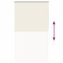 Voir la diapositive 5 : VIDAXL Store enrouleur occultant blanc casse 135x230 cm largeur tissu