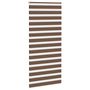 Voir la diapositive 3 : VIDAXL Store zebre marron 105x230cm largeur du tissu 100,9cm polyester