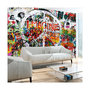 Voir la diapositive 1 : Paris Prix Papier Peint  Hippie Graffiti