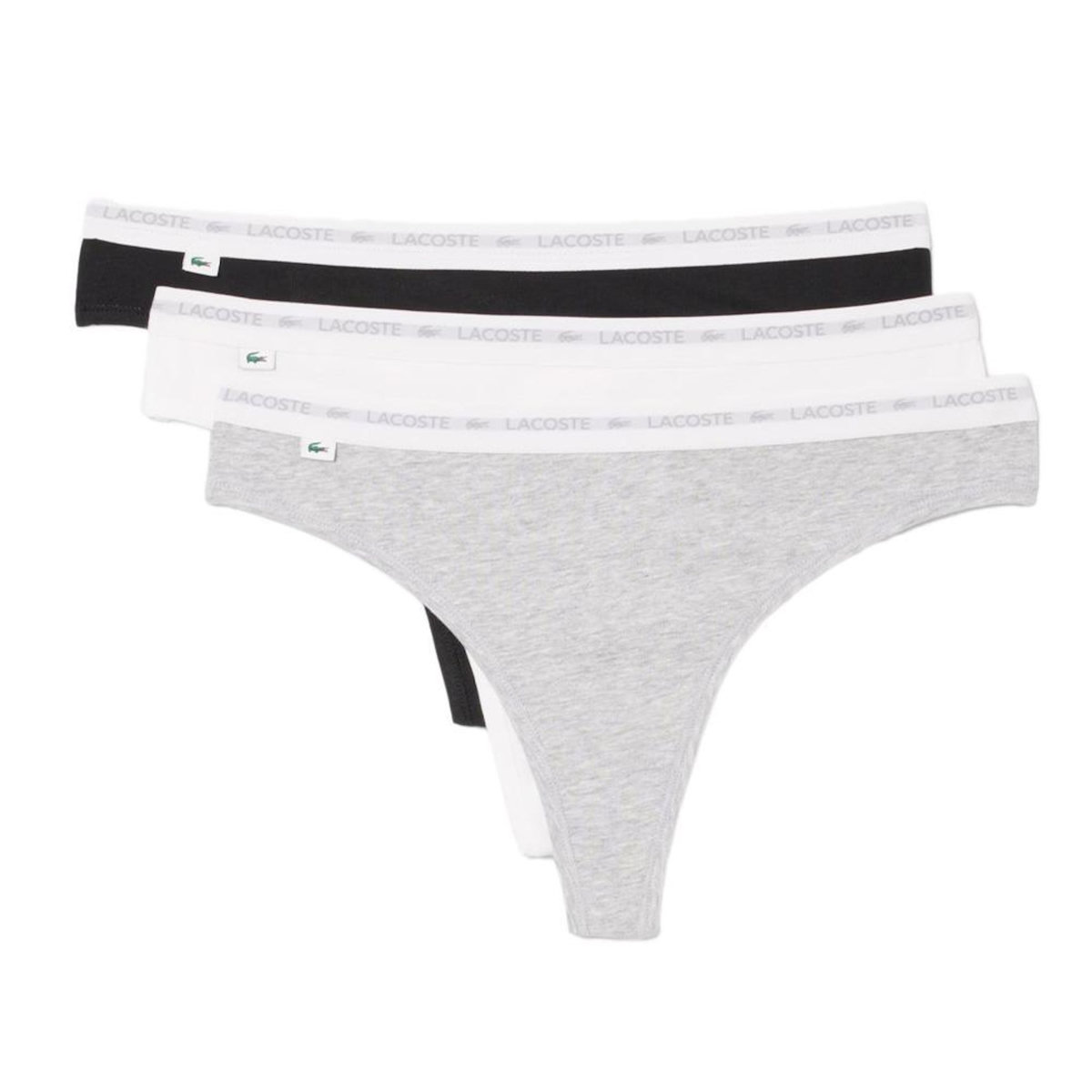 Lacoste X3 Strings  Gris/ Femme  acoste Coton Stretch