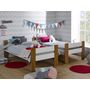 Voir la diapositive 2 : JUNIOR PROVENCE Lit superposé modulable 90x190 cm avec sommier CODY