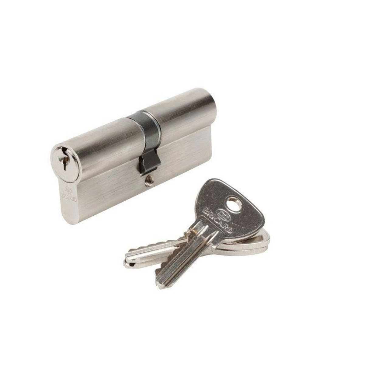 CENTRALE BRICO Cylindre De Serrure Alpha Débrayable L.40 + 40 Mm