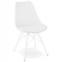 Voir la diapositive 1 : Paris Prix Chaise Design  Tripoli  83cm Blanc