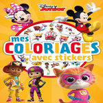 MES COLORIAGES AVEC STICKERS DISNEY JUNIOR, Disney