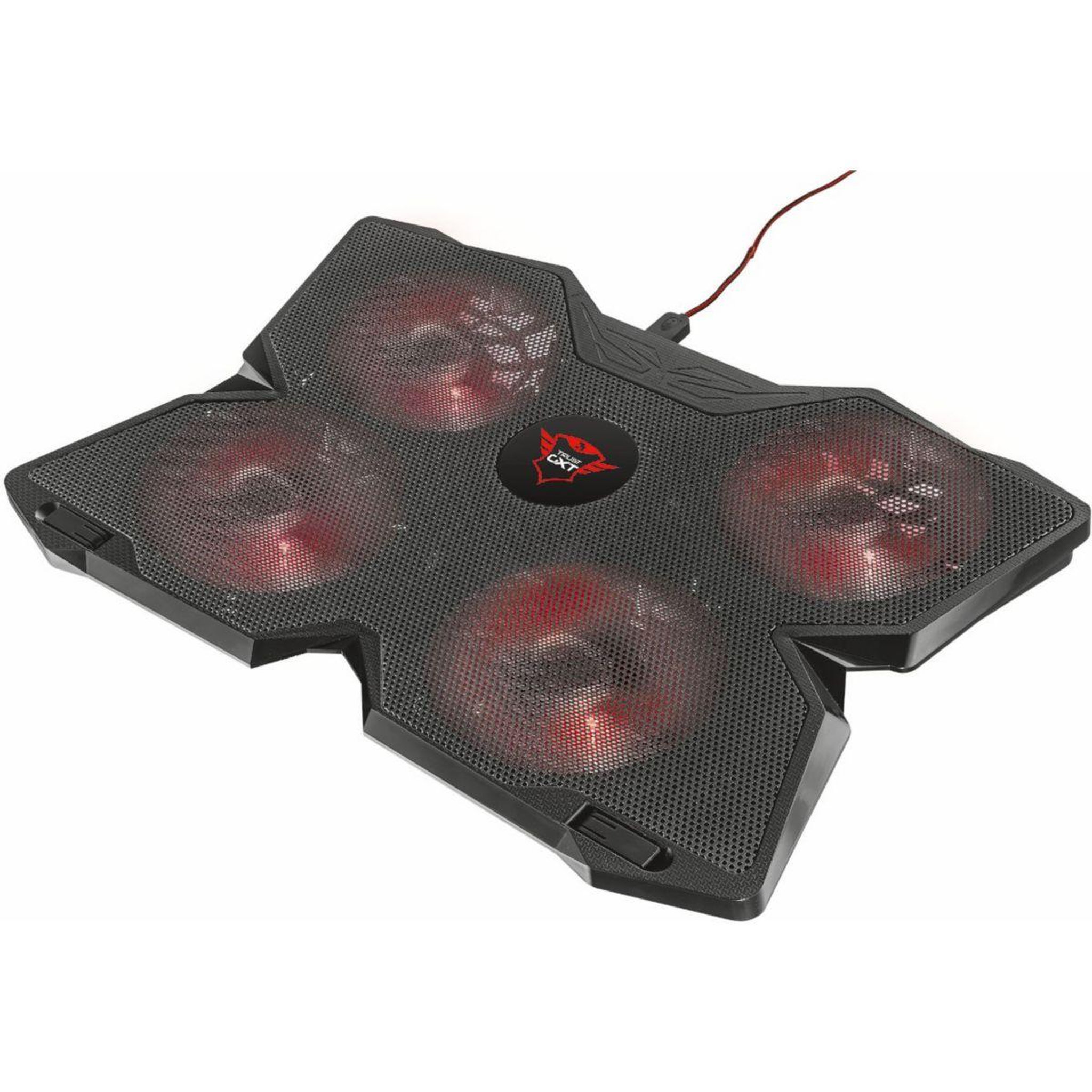 Voir la diapositive 1 : Trust Support ordinateur portable Gaming GXT278 4 ventilateurs