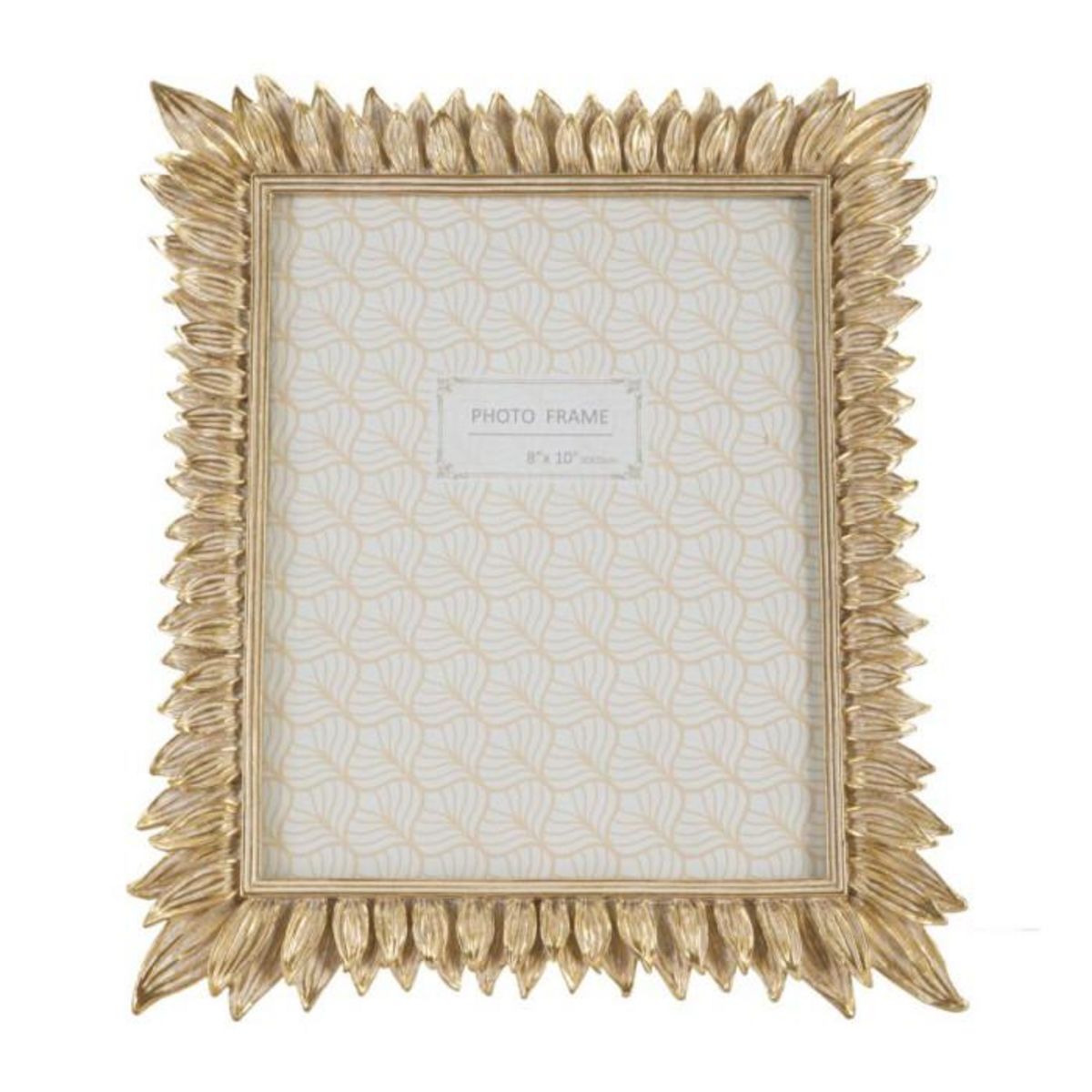 Paris Prix Cadre Photo Déco Pétales de Fleurs  Molas  20x25cm Or