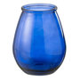 Voir la diapositive 1 : Paris Prix Vase Déco en Verre  Stripe  23cm Bleu