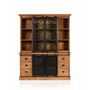 Voir la diapositive 4 : Paris Prix Vaisselier en Bois  Mylène  220cm Naturel & Noir