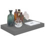 Voir la diapositive 3 : VIDAXL Etagere murale flottante 4 pcs Gris brillant 40x23x3,8 cm MDF