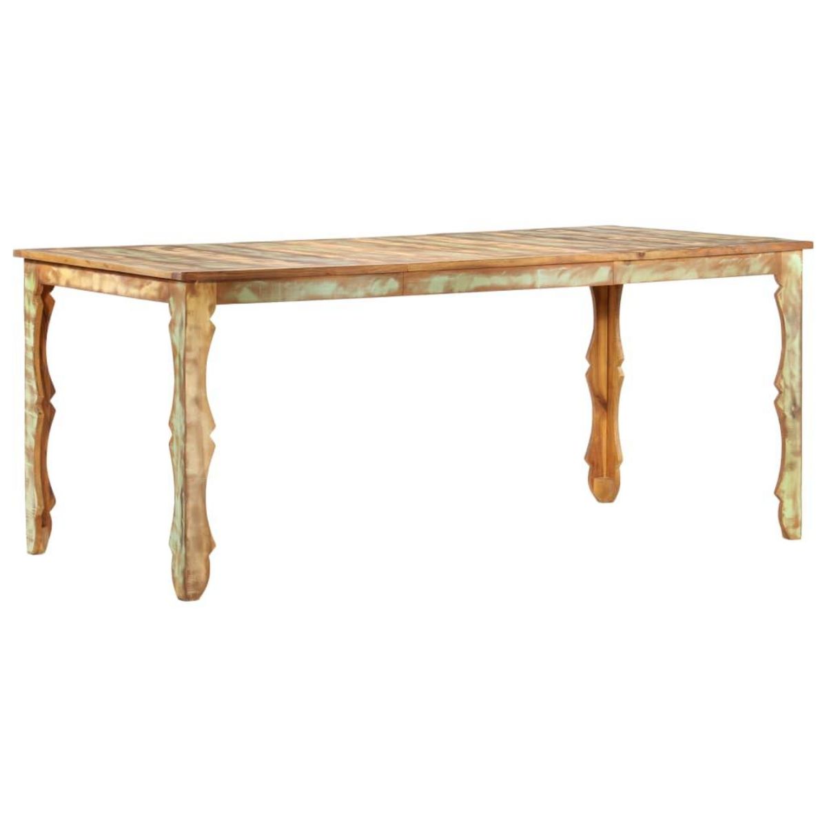 VIDAXL Table de salle a manger 180x90x76cm Bois de recuperation solide