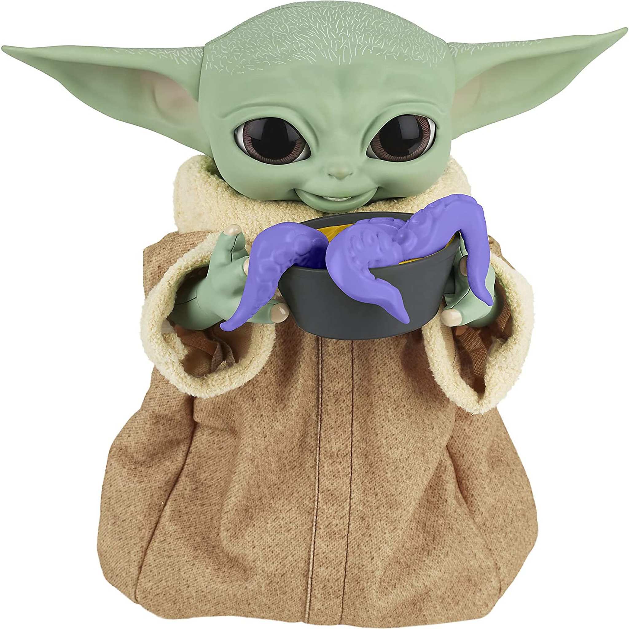 Voir la diapositive 3 : HASBRO Le goûter de Grogu - Figurine interactive de 23 cm - Star Wars