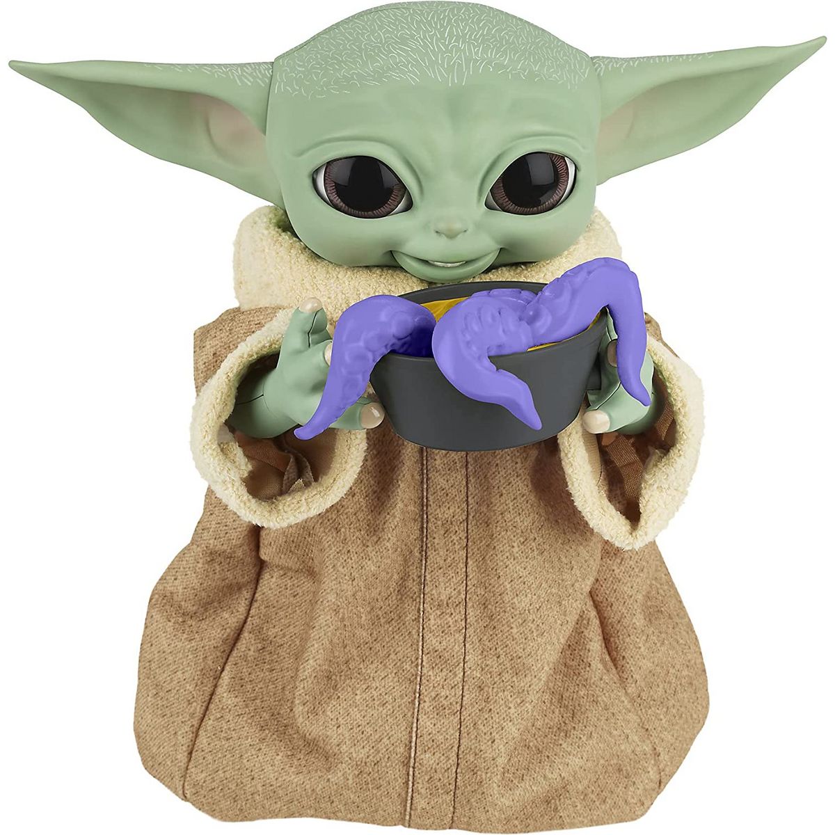 HASBRO Le goûter de Grogu - Figurine interactive de 23 cm - Star Wars