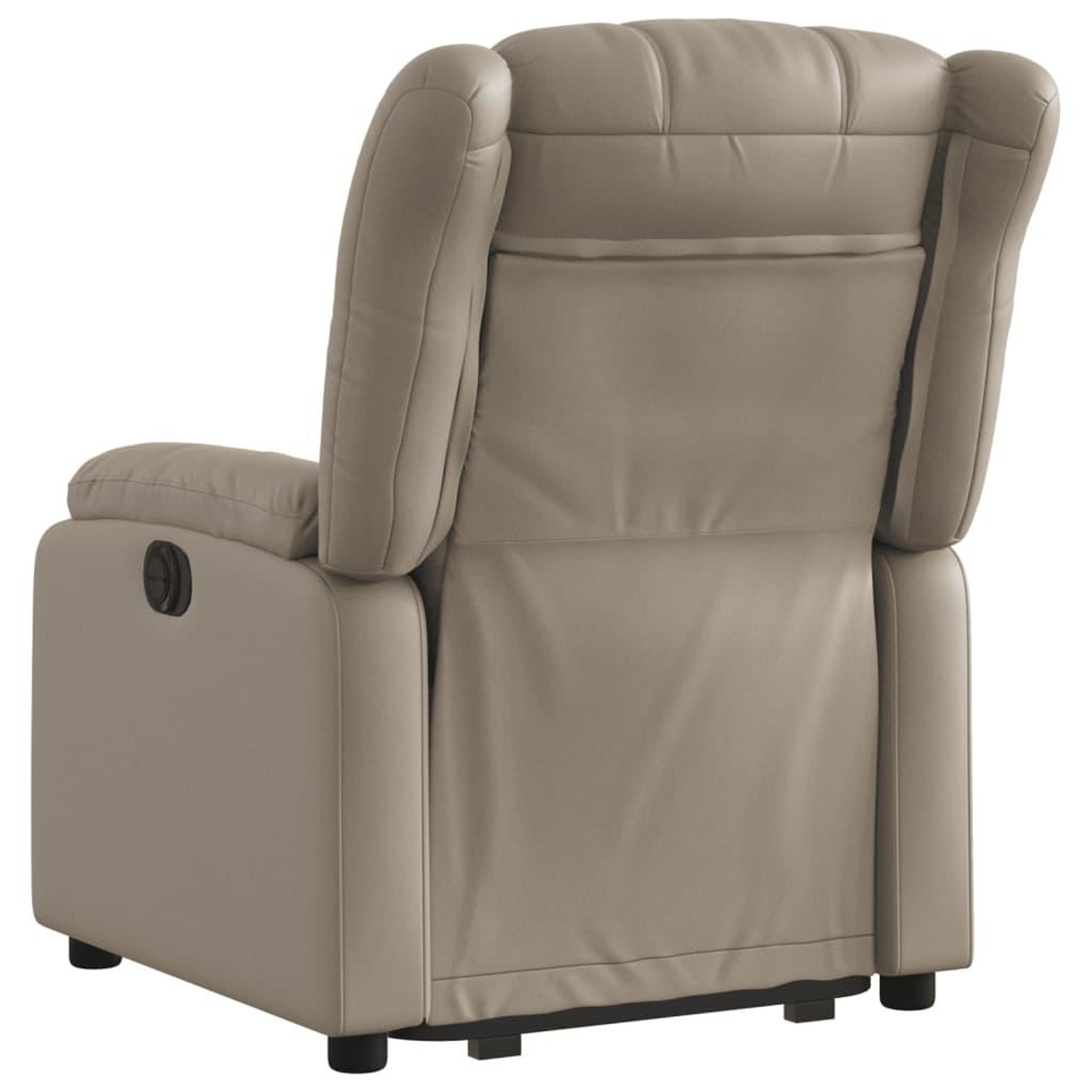 Voir la diapositive 5 : VIDAXL Fauteuil inclinable electrique cappuccino similicuir