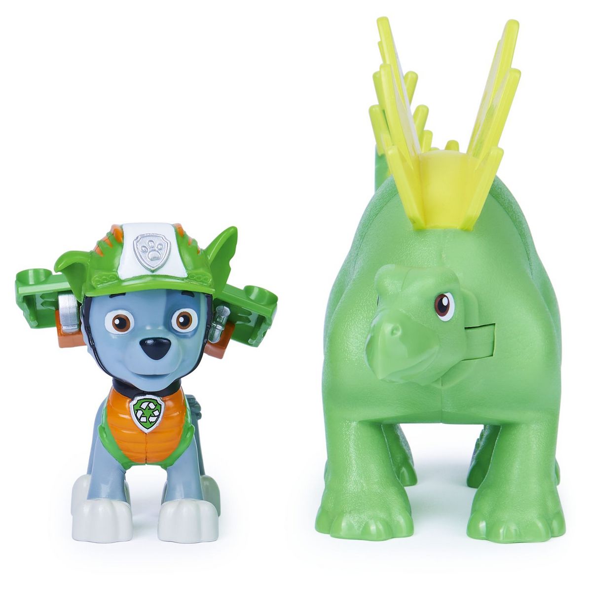 SPIN MASTER Pack de 2 figurines Dino Rescue Pat'Patrouille - Vert