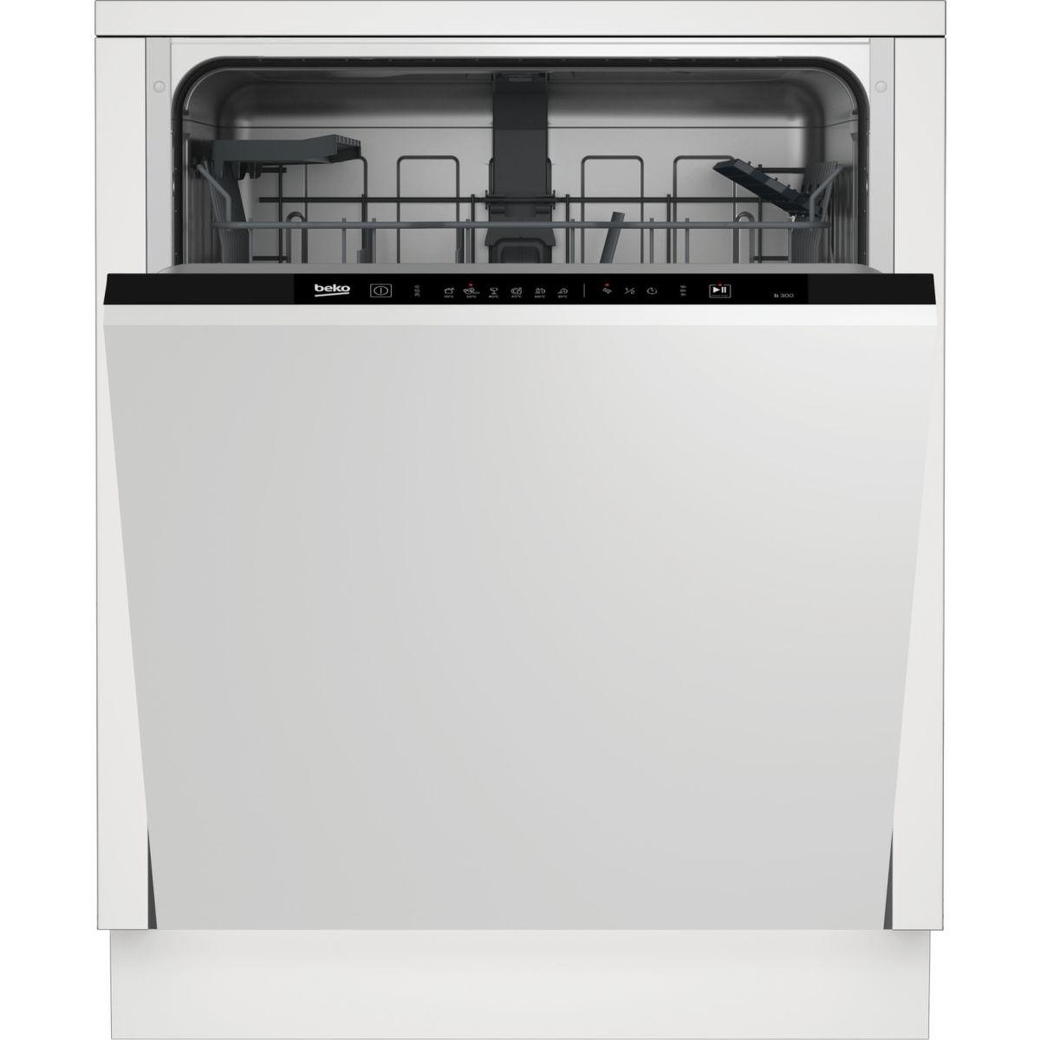 Voir la diapositive 2 : Beko Lave vaisselle encastrable BDIN16441