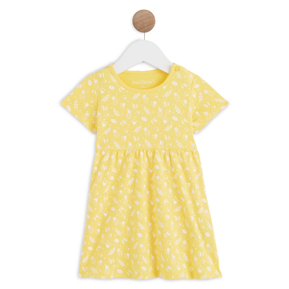 IN EXTENSO Robe manches courtes bébé fille