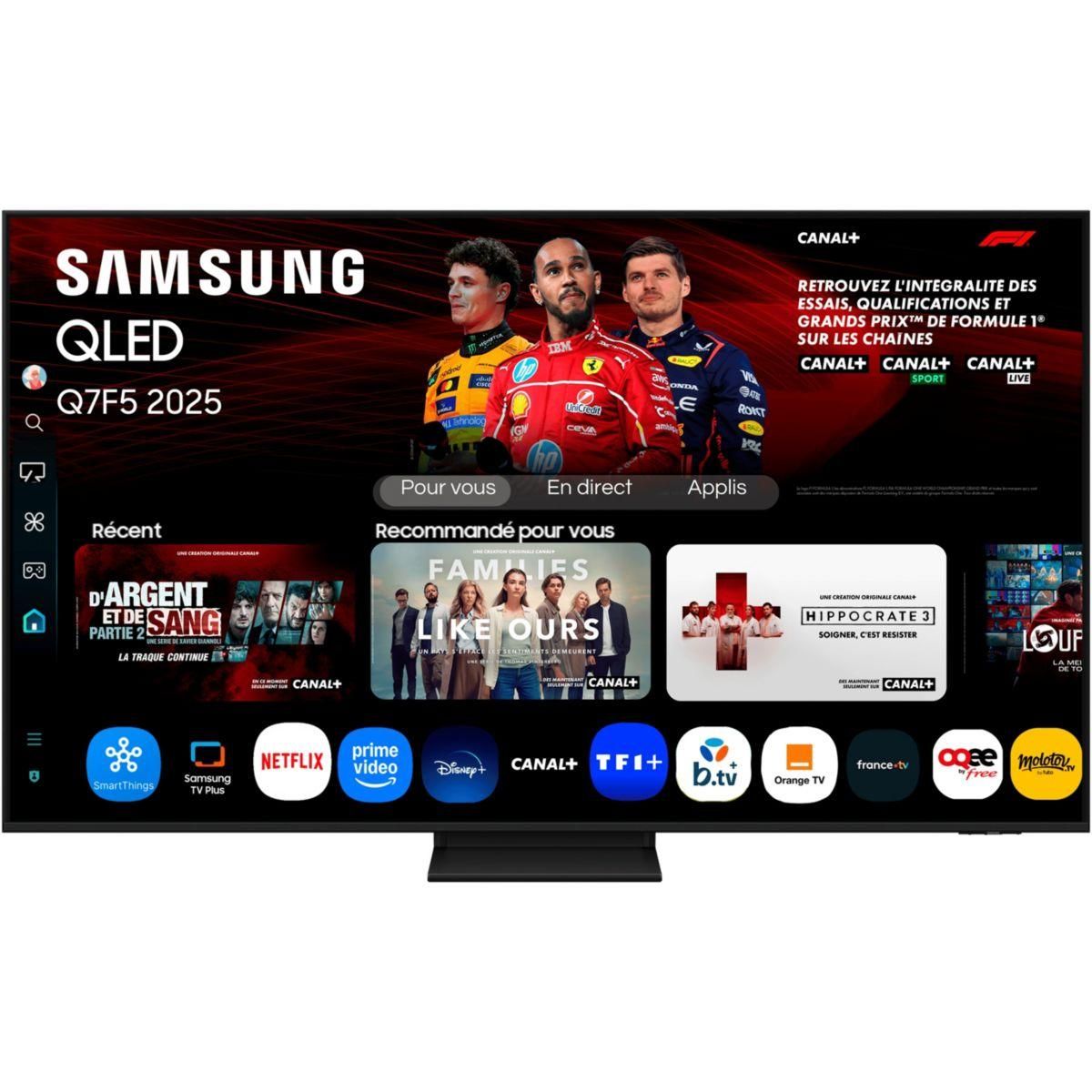 Samsung TV QLED TQ75Q7F5 4K AI SmartTV 2025