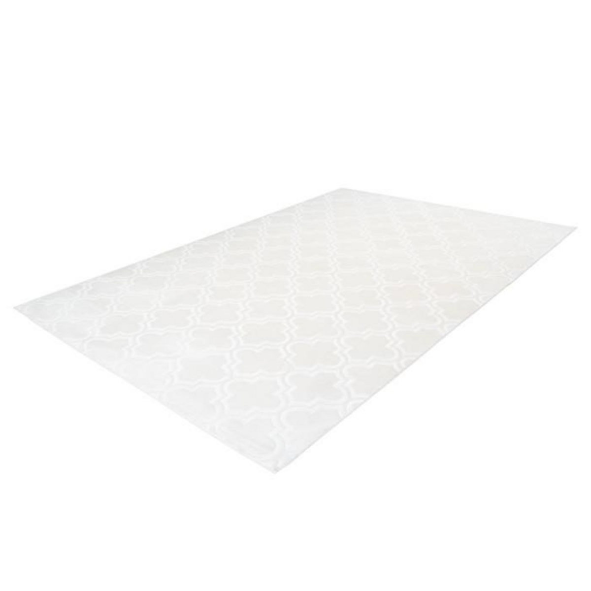 Paris Prix Tapis Vintage Fait Main  Monroe I  Blanc