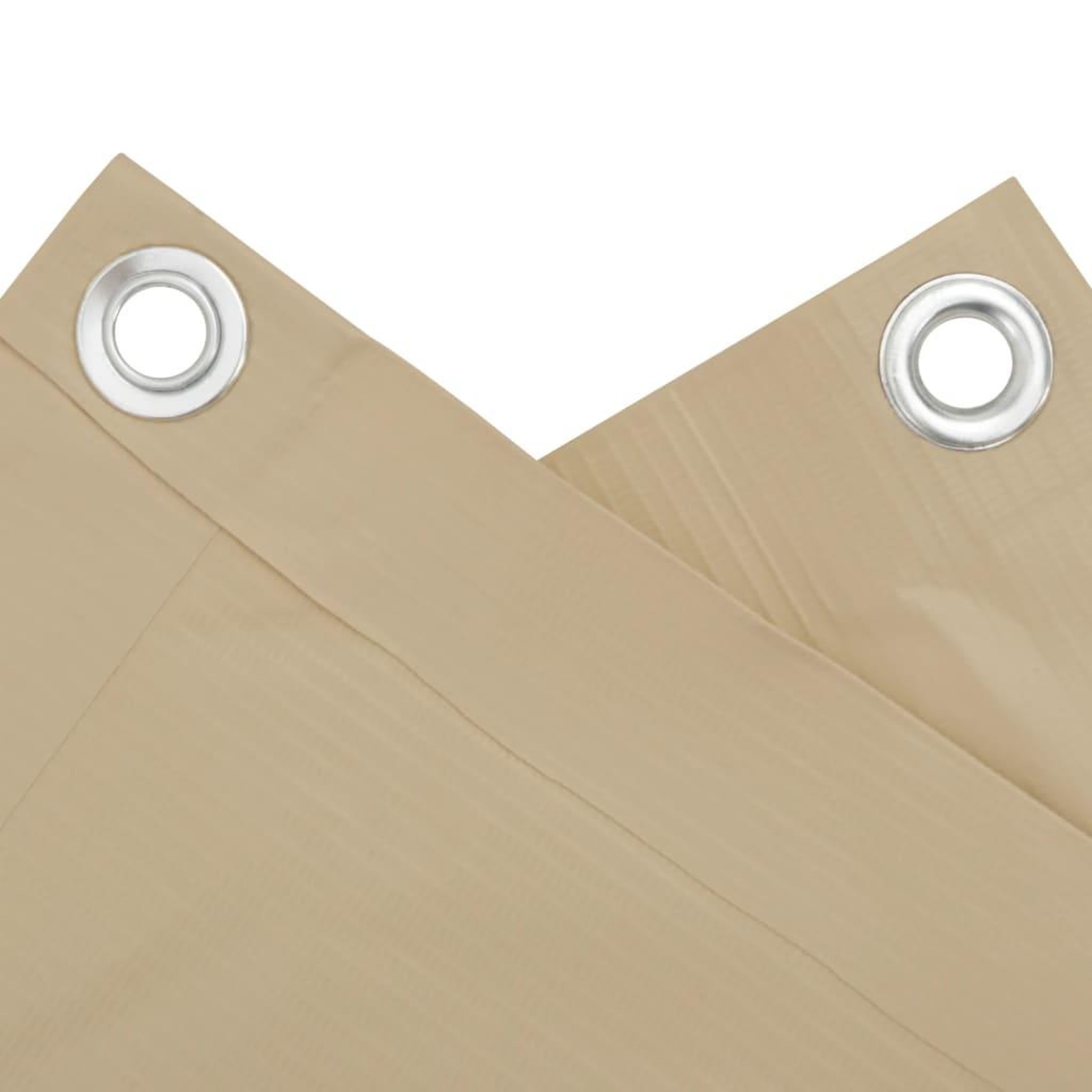 Voir la diapositive 5 : VIDAXL Ecran de balcon Beige 75x300 cm Tissu Oxford
