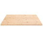 Voir la diapositive 3 : VIDAXL Dessus de table 70x70x2,5 cm bois de pin massif