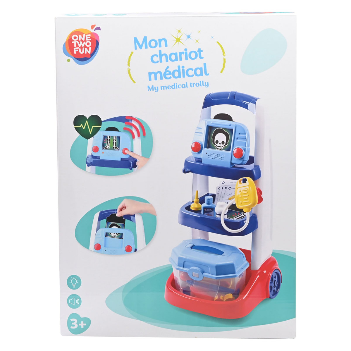 One Two Fun Mon chariot Médical 