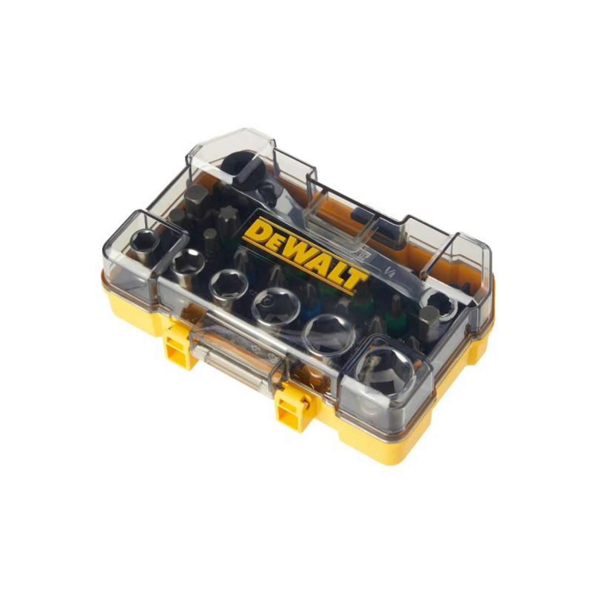 Dewalt Coffret 24 pièces de vissage DEWALT - douilles et embouts 25 mm - DT71516-QZ